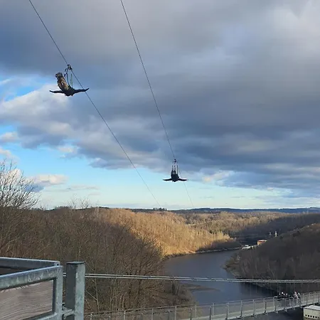 Lejlighed Modernes Harz Ueber Den Baumspitzen *